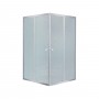 Душова кабіна Lidz Wawel SC90x90.SAT.LOW.FR, скло Frost 4 мм без піддона