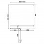 Devit Up FEN2210L Душевая кабина 100x100
