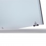 Душова кабіна Lidz Latwa SC90x90.SAT.HIGH.FR, скло Frost 4 мм без піддона