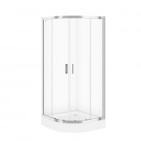Душевая кабина полукруглая Cersanit Arteco 90x90x190