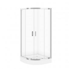 Душевая кабина полукруглая Cersanit Arteco 90x90x190