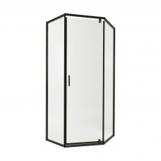 Душевая кабина Qtap Scorpio BLA10115-AC6 100x100 см, стекло Clear 6 мм, покрытие CalcLess без поддона