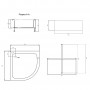 Душевой поддон Lidz KAPIELKA ST90x90x26