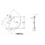 Душовий піддон Ravak Verona XАU0000035 90 см.