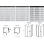 Душевые двери Ravak Chrome 1QV70C00Z1 CRV2-90 Transparent