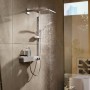 Душовий набір Hansgrohe Raindance Select 120/90 см 3Jet, White/Chrome (27648400)
