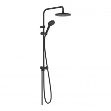 Душова система Hansgrohe Vernis Blend Showerpipe 200 1jet Reno, чорний матовий (26272670)