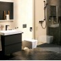 Душова штанга Hansgrohe Pulsify S 90 см зі шлангом 160 см, Matt Black (24401670)