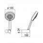 Ручной душ Nobili Components AD146/48CR