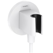 Шлангове підключення Hansgrohe FixFit Porter S з тримачем, Matt White (26888700)