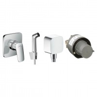 Комплект гігієнічного душу Hansgrohe Logis E, хром (20200025)