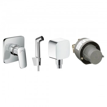 Комплект гігієнічного душу Hansgrohe Logis E, хром (20200025)