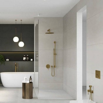 Верхний душ DN 15 A-QA 64325N0-00 Brushed gold Kludi