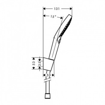 Hansgrohe Raindance Select S 27668000 Душевой набор 120 3jet PowderRain