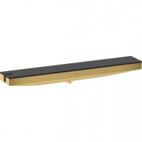 Шлангове підключення Hansgrohe Porter 500 Rainfinity з поличкою L, Polished Gold Optic (26843990)