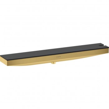 Шлангове підключення Hansgrohe Porter 500 Rainfinity з поличкою R, Brushed Bronze (26858140)