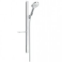 Душовий набір Hansgrohe Raindance Select 120/90 см 3Jet EcoSmart 9л/хв, White/Chrome (27649400)
