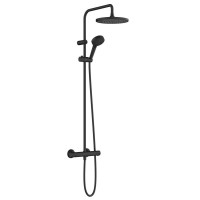 Душевая система Hansgrohe Vernis Blend Showerpipe 240 1jet EcoSma с термостатом, Matt Black (26428670)