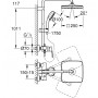 Душова система Grohe Tempesta 26692000