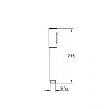 Ручной душ Grohe Rainshower 26866GL0