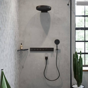 Ручний душ Hansgrohe Rainfinity 130 3jet EcoSmart, Matt Black (26865670)