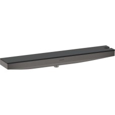 Шлангове підключення Hansgrohe Porter 500 Rainfinity з поличкою R, Brushed Black Chrome (26858340)