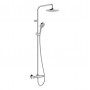 Душова система Hansgrohe Vernis Blend Showerpipe 200 1jet EcoSmart для ванни з термостатом, хром (26089000)