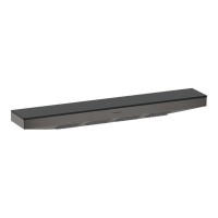 Боковой душ-полочка Hansgrohe Rainfinity 500 1jet, Brushed Black Chrome (26243340)