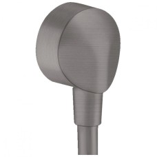 Шлангове з'єднання Hansgrohe Fixfit E без зворотного клапана, Brushed Black (27454340)