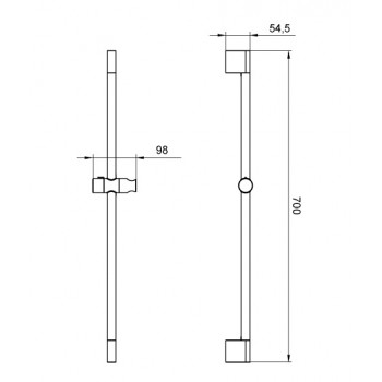 Душова стійка DEVIT 10270ER