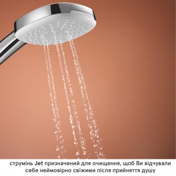 Grohe 1053360000 Cubeo Tempesta 250 Душова система прихованого монтажу, хром