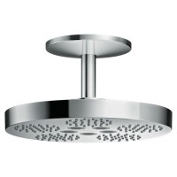 Верхний душ AXOR One 280 2jet с потолочным кронштейном 211 мм, хром (48494000)