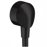 Шланговое подсоединение Hansgrohe Fixfit E без обратного клапана, Matt Black (27454670)