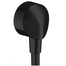 Шлангове з'єднання Hansgrohe Fixfit E без зворотного клапана, Matt Black (27454670)