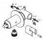 Гигиенический душ Paffoni Tweet Round Mix ZDUP 110 HG