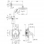 Grohe Eurosmart Cosmopolitan 25219001 Душевая система