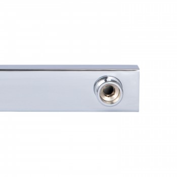 Кронштейн для верхнего душа Qtap Trubice 400 мм прямоугольный QTTRU120CRM45928 Chrome