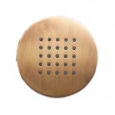 Боковий душ Bossini Tondo flat 100 мм, антична бронза (I00175000022003)