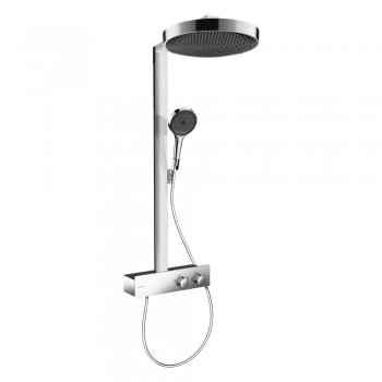 Душевая система Hansgrohe Rainfinity Showerpipe 360 1jet с термостатом ShowerTablet 350, Chrome (26853000)