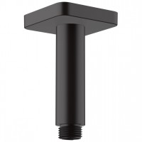 Тримач верхнього душу стельовий Hansgrohe Vernis Shape 100 мм, Matt Black (26406670)