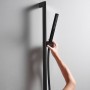 Ручний душ Hansgrohe Pulsify S EcoSmart, чорний матовий (24125670)