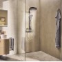 Душевая система Hansgrohe Rainfinity Showerpipe 360 1jet с термостатом ShowerTablet 350, Chrome (26853000)