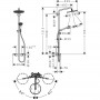 Душевая система Hansgrohe Croma Select S 26890340