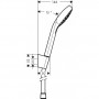 Hansgrohe Croma Select S 26411400 Душовий набір Vario/Porter'S