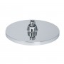 Лейка для верхнего душа Qtap Hlavova D 250 мм округлая QTHLA107CRM45948 Chrome