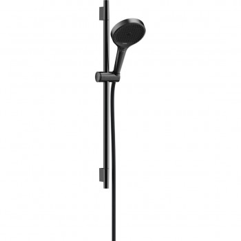 Душевой набор Hansgrohe Rainfinity 130 3Jet Puro S 65 см, Brushed Black Chrome (28745340)