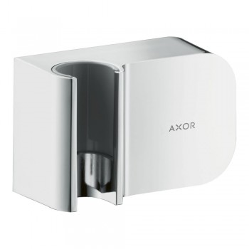 Шлангове підключення Axor One Fixfit Porter з тримачем, Stainless Steel Optic (45723800)