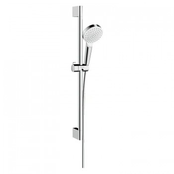 Душовий набір Hansgrohe Crometta 100 1jet 0,65м Green 6л/хв, White/Chrome (26554400)
