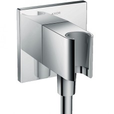 Шлангове з'єднання AXOR Fixfit Porter Square з кронштейном, хром (36734000)
