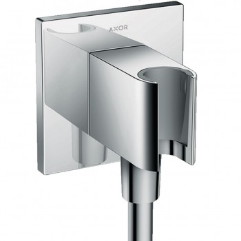 Шлангове з'єднання AXOR Fixfit Porter Square з кронштейном, хром (36734000)
